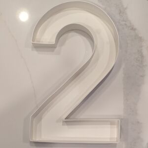 Cardboard Party Supply - Number 2